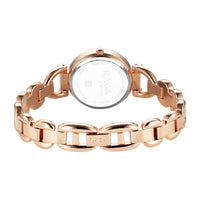 Titan Raga Showstopper Quartz Analog Pink Dial Metal Strap Watch For Women