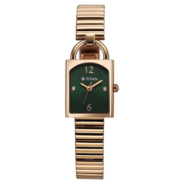 Green dial watches for ladies 