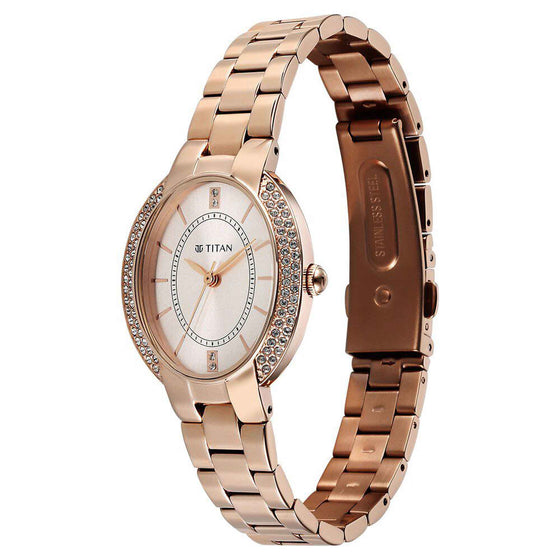 women's rose gold watch
