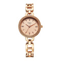 Titan Raga Showstopper Quartz Analog Rose Gold Dial Metal Strap Watch For Women