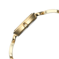 Titan Raga Showstopper Quartz Analog Golden Dial Metal Strap Watch For Women