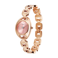 Titan Raga Showstopper Quartz Analog Pink Dial Metal Strap Watch For Women