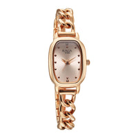Titan Raga Showstopper Quartz Analog Rose Gold Dial Metal Strap Watch For Women