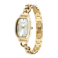 Titan Raga Showstopper Quartz Analog Silver Dial Metal Strap Watch For Women