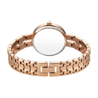Titan Raga Rose Gold Dial Metal Strap Analog Watch for Women