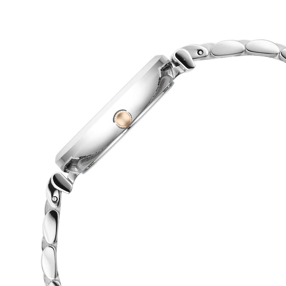 Titan Workmode Quartz Analog Silver Dial Metal Strap watch For Women