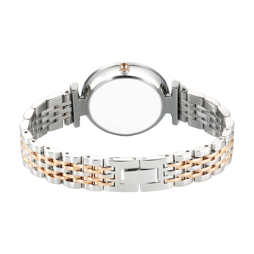 Titan Workmode Quartz Analog Silver Dial Metal Strap watch For Women