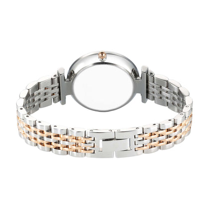 Titan Workmode Quartz Analog Silver Dial Metal Strap watch For Women