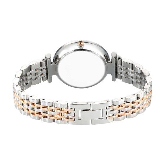 Titan Workmode Quartz Analog Silver Dial Metal Strap watch For Women