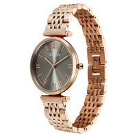 Titan Workmode Quartz Analog Grey Dial Metal Strap watch For Women