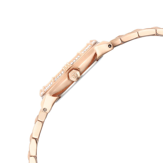 rose gold wrist watch for ladies
