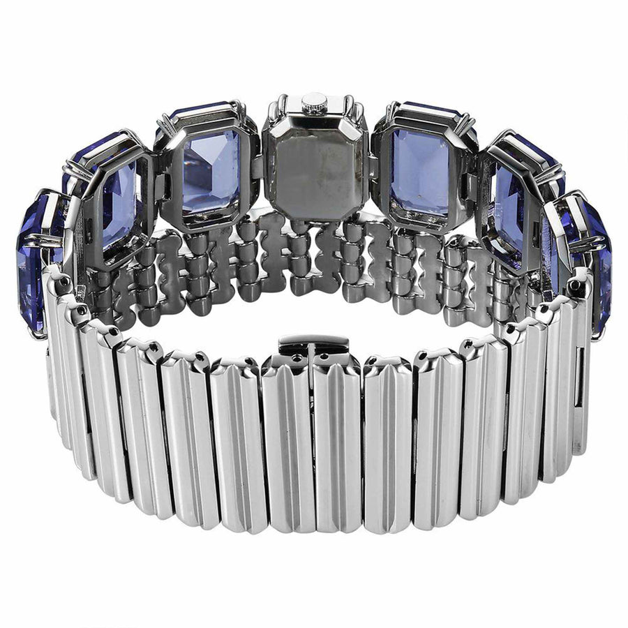 Titan Raga Cocktails Quartz Analog Blue Dial Stainless Steel Strap Watch For Women