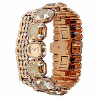 Titan Raga Cocktails Quartz Analog Rose Gold Dial Stainless Steel Strap Watch For Women