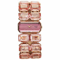 Titan Raga Cocktails Quartz Analog Rose Gold Dial Stainless Steel Strap Watch For Women