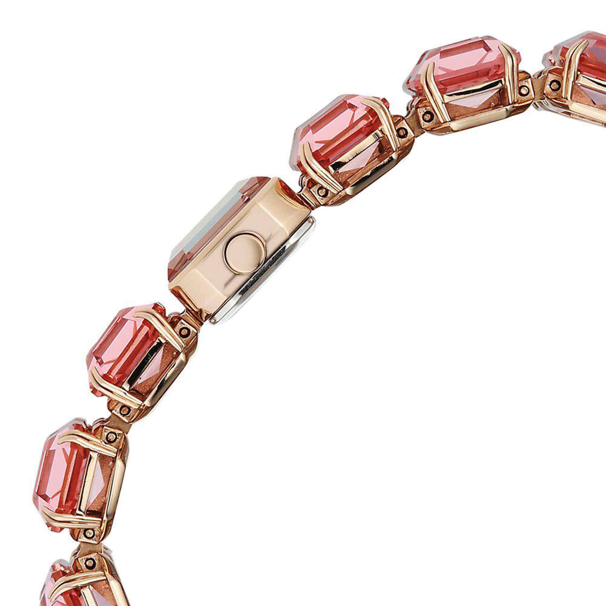 Titan Raga Cocktails Pink Dial Rose Gold Stainless Steel Strap Analog Watch for Women