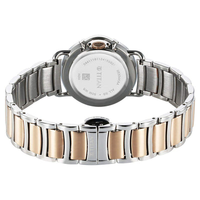 women's gold silver watch
