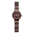 Titan Raga Glimmers Brown Dial Metal Strap Analog Watch for Women