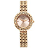 Titan Raga Showstopper Quartz Analog Rose Gold Dial Metal Strap Watch For Women