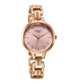Titan Raga Showstopper Pink Dial Rose Gold Metal Strap Analog Watch for Women