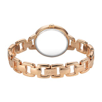 Titan Raga Showstopper Quartz Analog Rose Gold Dial Metal Strap Watch For Women