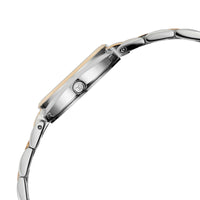 Titan Titan Eminence Quartz White Dial Two Tone Strap Watch For Ladies