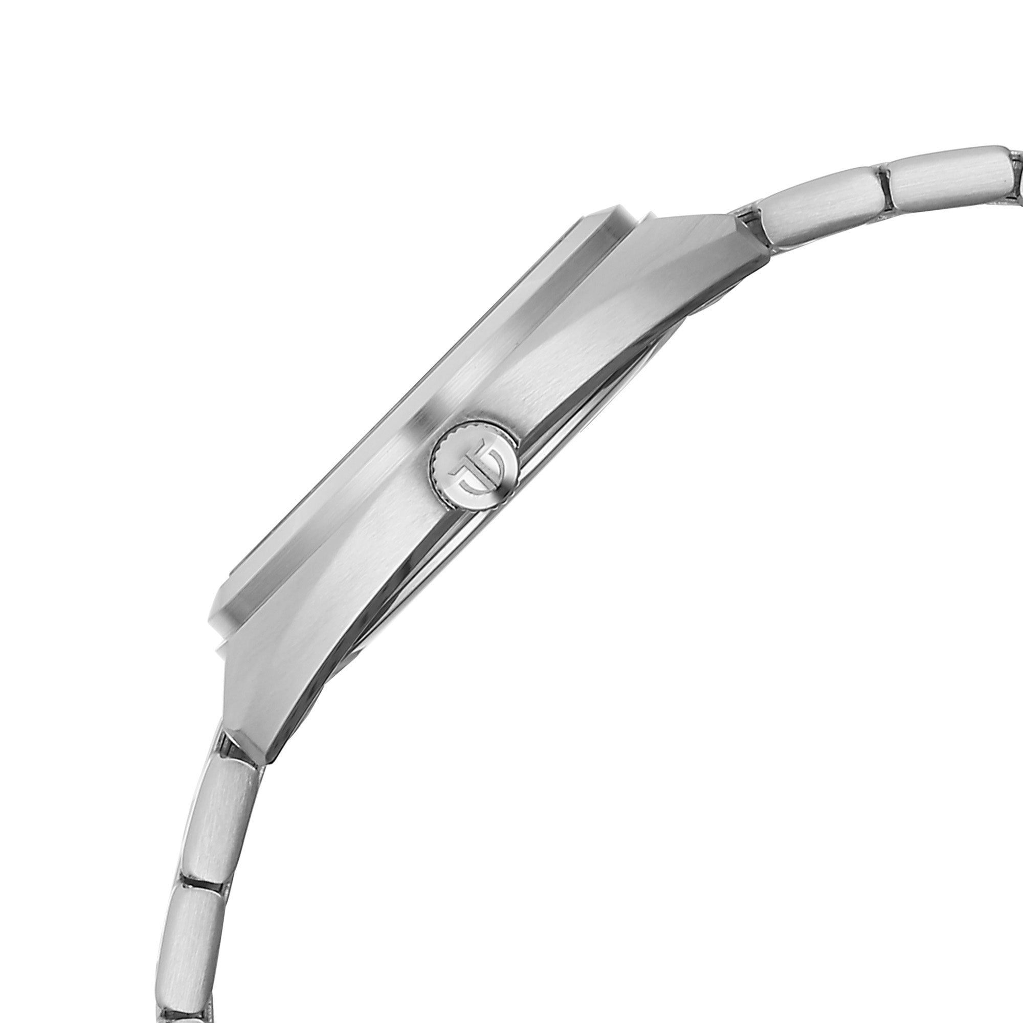 Titan Workwear Silver Dial Two Toned Stainless Steel Strap Analog with Date Watch for Women