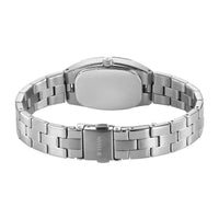 Titan Workwear Blue Dial Silver Metal Strap Analog with Date Watch For Women