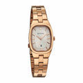 Titan Workwear Silver Dial Rose Gold Metal Strap Analog with Date Watch For Women