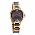 Titan Workwear Black Dial Two Toned Hybrid Strap Analog Watch For Women