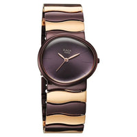 Titan Raga Purple Special Dial Two Toned Metal Strap Analog Watch for Women