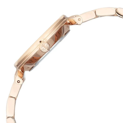 Titan Workwear Pink Dial Rose Gold Stainless Steel Analog Watch for Women
