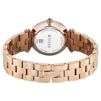 Titan Workwear Pink Dial Rose Gold Stainless Steel Analog Watch for Women