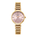 Titan Raga Pink Dial Rose Gold Metal Strap Analog Watch For Women