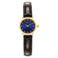 Titan Nebula Vintage 18k Gold Analog with Diamond Studded Indices Watch for Women