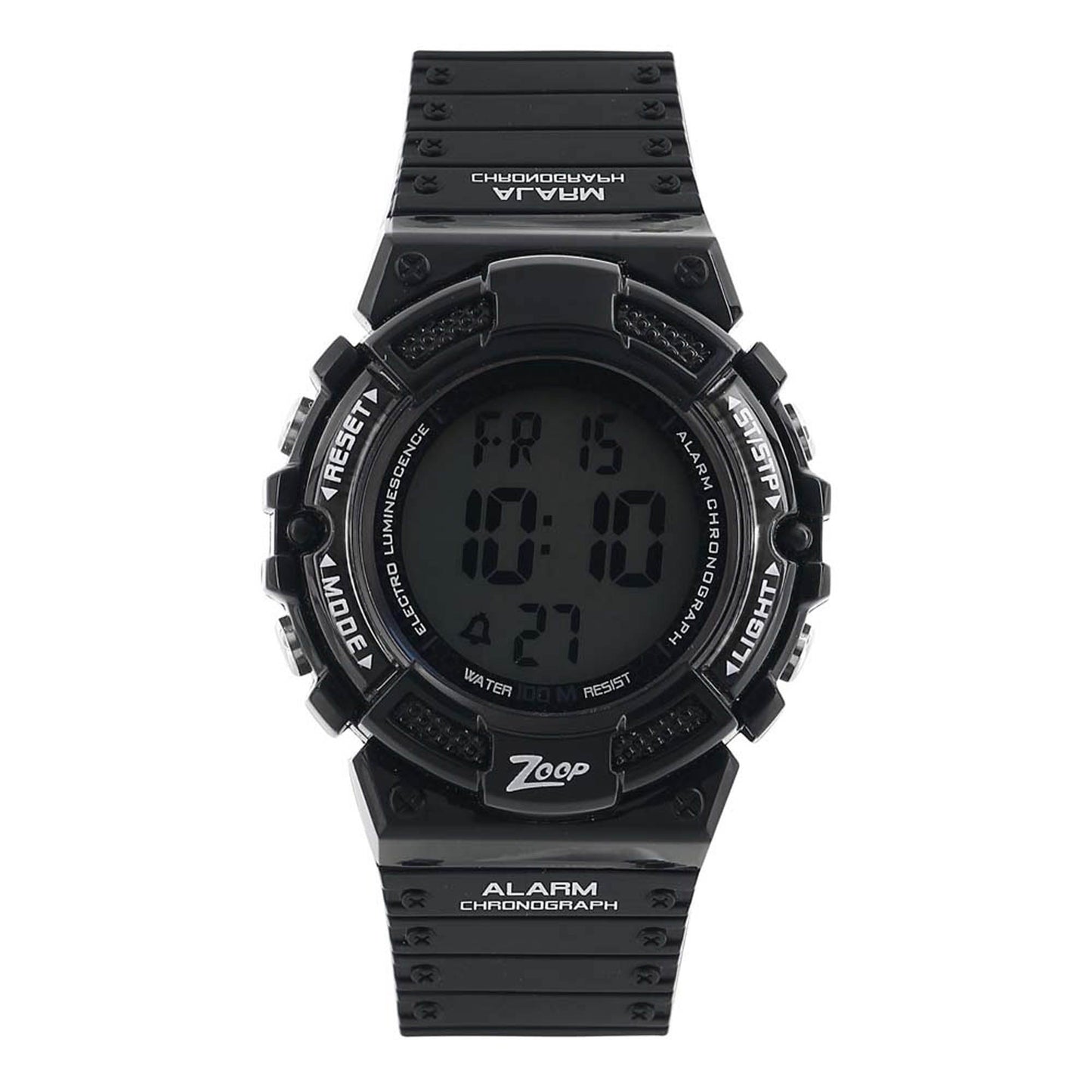 Zoop Digital Watch with Digital Dial & Black Strap for Boys Kids, from House of Titan