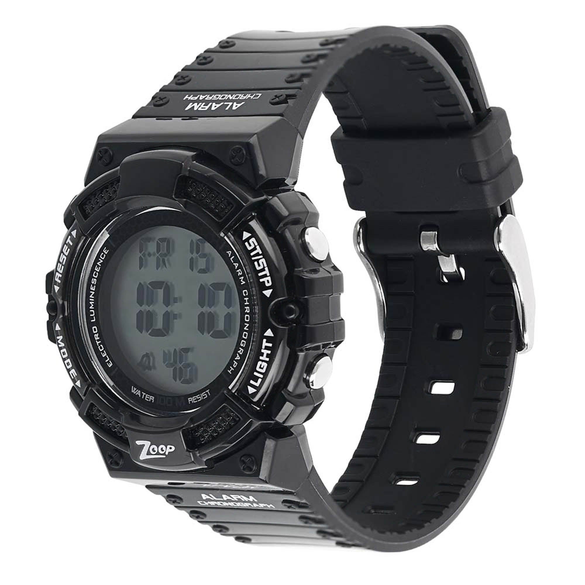 Zoop Black Strap Digital Watch for Kids