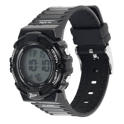 Zoop Digital Watch with Digital Dial & Black Strap for Boys Kids, from House of Titan