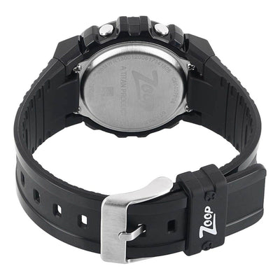 Zoop Digital Watch with Digital Dial & Black Strap for Boys Kids, from House of Titan