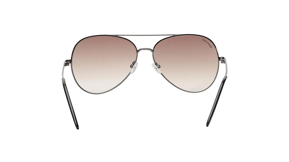 Brown Pilot Rimmed Sunglasses (M258BR5V)