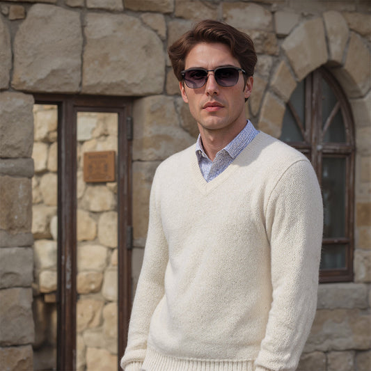Black Square Rimmed Sunglasses(M264BK1V)