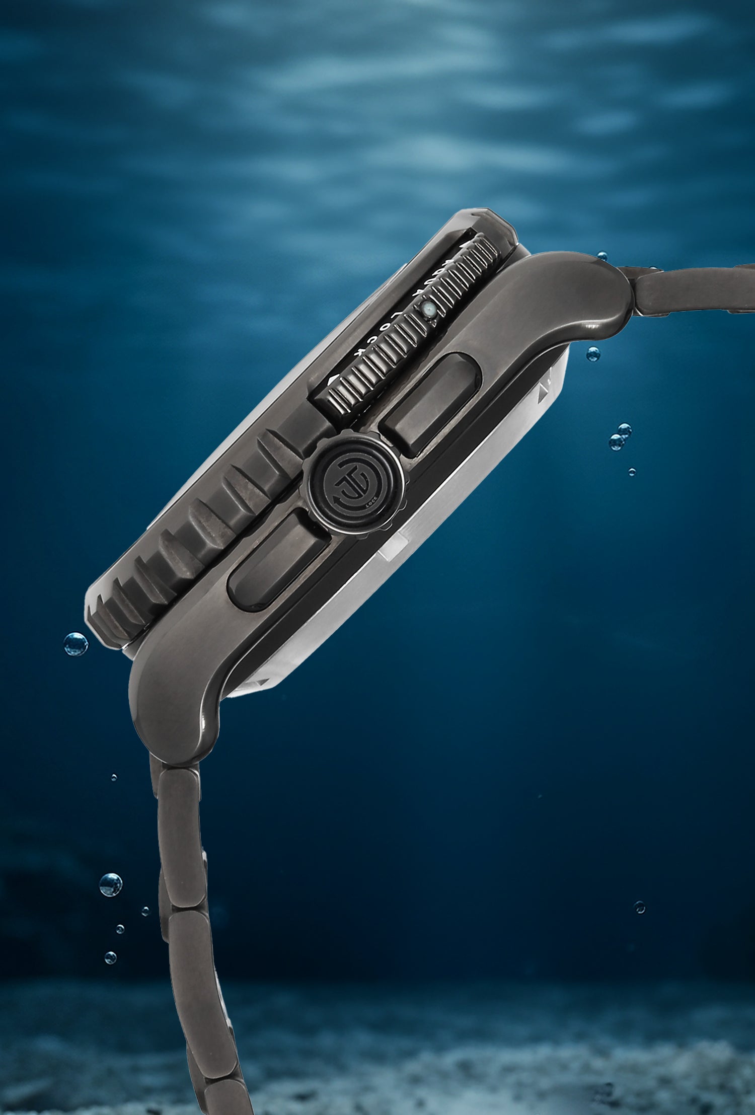 Titan Zero Hour Diver's Black Dial Automatic Watch