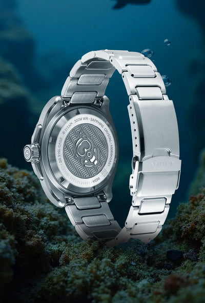 Titan Zero Hour Diver's Blue Automatic Watch