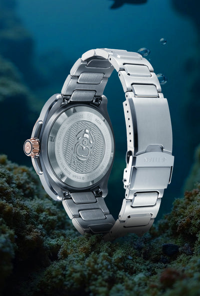 Titan Zero Hour Diver's Interchangeable Strap Watch