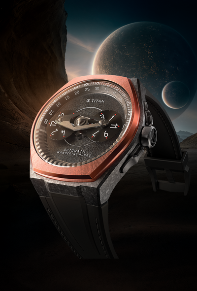 Titan Stellar Wandering Hour Limited Edition Automatic Watch