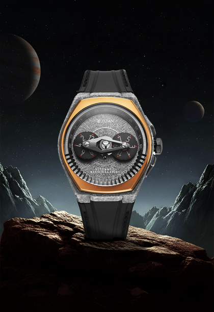 Titan Stellar Wandering Hour Limited Edition Automatic watch