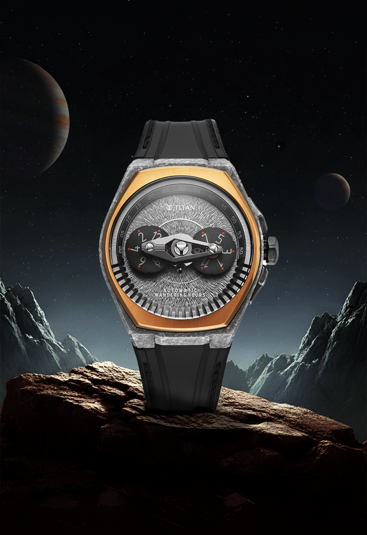 Titan Stellar Wandering Hour Limited Edition Automatic watch