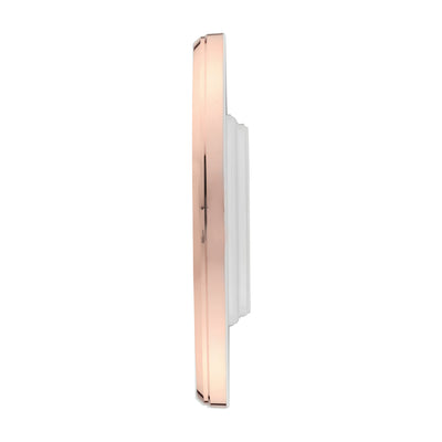 Titan Classic White Metallic Finish Wall Clock with Silent Sweep Technology