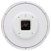 Titan Elegant White Wall Clock with Silent Sweep Technology
