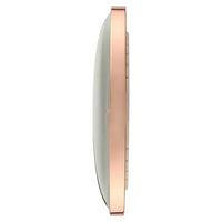 Titan Metallic Luxurious Wall Clock with Crystal-Clear Domed Glass