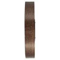 Titan Glass-Wood Fusion Wall Clock